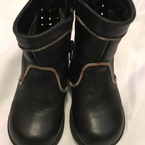 Authentic Baby Burberry booties